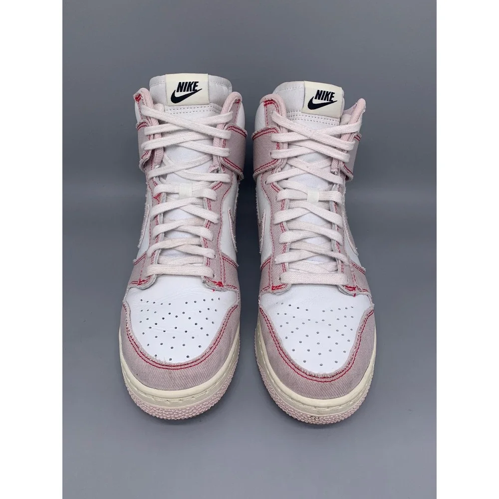 Nike Dunk High‎ 1985 Pink Denim DQ8799-100 Men's Sz 8